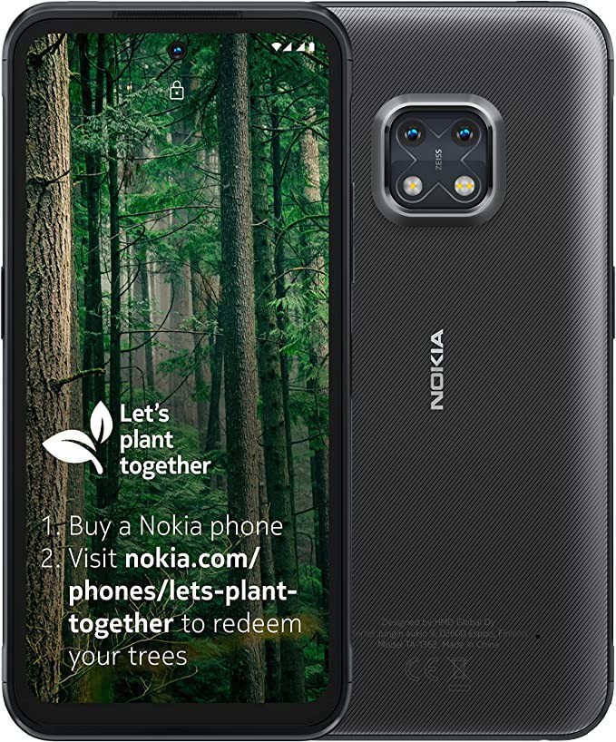 Nokia Nokia XR20 6.67" Android UK SIM Smartphone, 5G Connectivity - 4 GB RAM and 64 GB Storage (Dual SIM) - Granite Grey
